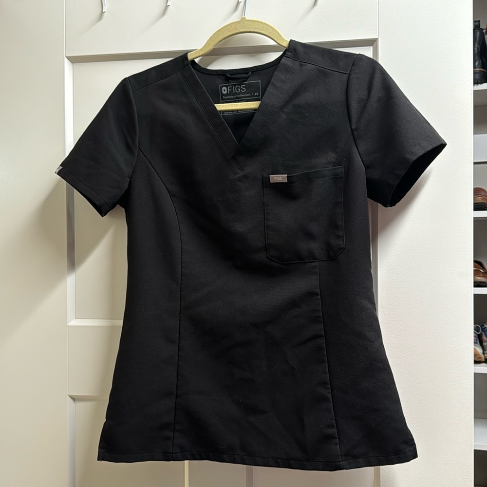 Figs Catarina Fitted Scrub Top - XS